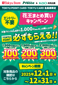 12月花王キャンペーン